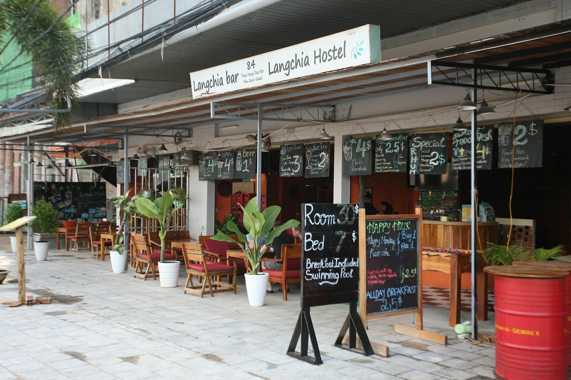 Langchia Hostel Phu Quoc Eksteriør bilde